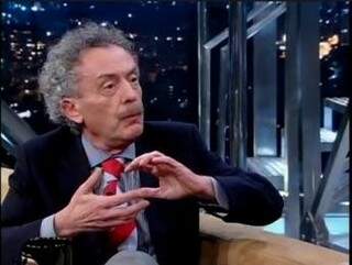 Psiquiatra Guido Palomba, durante entrevista a um programa veiculado pela TV Globo (Foto: Reprodução)
