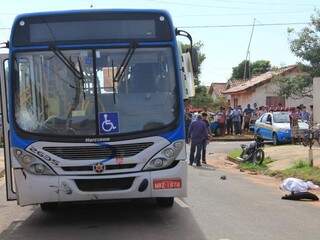 No início do mês, motociclista morreu em acidente envolvendo um ônibus coletivo no bairro Tarsila do Amaral (Foto: Marcos Ermínio)