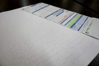 Inicialmente a conta de água em braille deve atender cerca de 50 clientes (Foto: Divulgação)