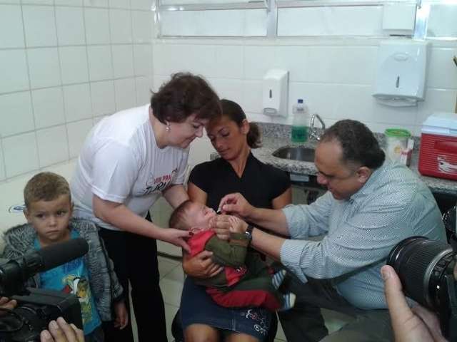 Dia D de vacina&ccedil;&atilde;o contra polio ter&aacute; 82 pontos de imuniza&ccedil;&atilde;o na Capital