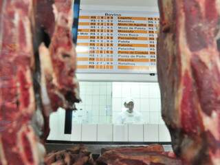 Preços da carne tiveram queda e ajudam na redução do índice inflacionário. (Foto: João Garrigó)