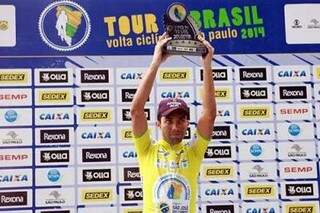 Douradense, Magno Nazaret se sagrou bicampeão do Tour do Brasil (Foto: Sérgio Shibuya/MBraga Comunicação)
