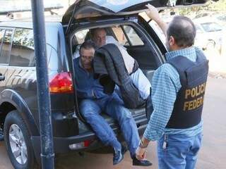 Giroto e o cunhado Flávio foram presos na quinta-feira. (Foto: Marco Miatelo/Diário Digital)