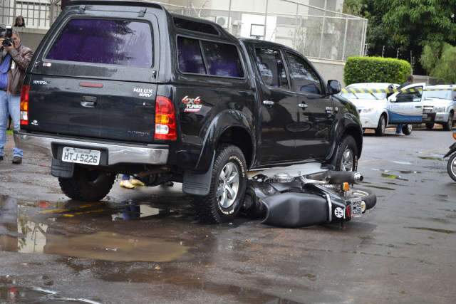  Motociclista morre em colis&atilde;o com camionete na Salgado Filho