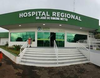 Fachada do Hospital Regional de Ponta Porã, uma nova realidade, segundo o Instituto Gerir (Foto: Aquivo)