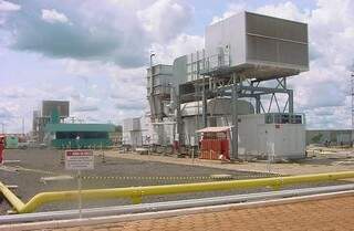 Usina termelétrica Willian Arjona, em Campo Grande. (Foto: Divulgação)