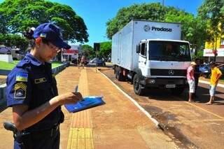Guarda Municipal de Dourados atendeu 3.577 atendimentos em 2012 (Foto: Divulgação)