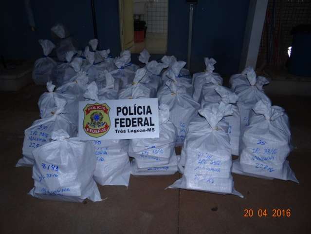 Traficante &eacute; preso com 976,5 kg de maconha a caminho de S&atilde;o Paulo