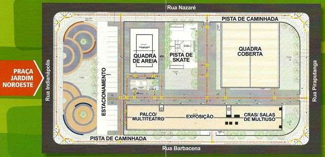 Abandonada, pra&ccedil;a de esportes e artes &eacute; sonho distante em bairro pobre