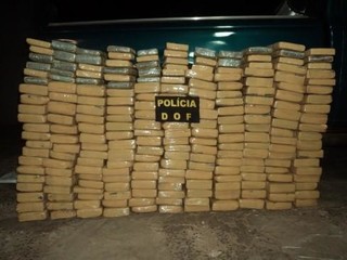 Morador de Campo Grande &eacute; preso com 346 quilos de maconha na fronteira