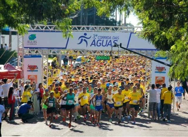Prova de corrida encerra Semana da &Aacute;gua e re&uacute;ne mil atletas neste domingo