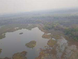Inc&ecirc;ndios passam Ref&uacute;gio Caiman e avan&ccedil;am sobre fazendas vizinhas