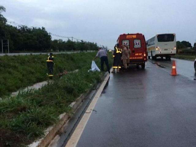 Motociclista sofre queda e morre na rodovia BR-158