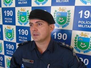 Tenente-coronel Oéliton Santana de Figueiredo, quando deu entrevista para a reportagem em 2014. (Foto: arquivo/Campo Grande News)