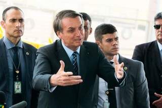 Presidente Bolsonaro durante evento oficial. (Antônio Cruz/Agência Brasil)