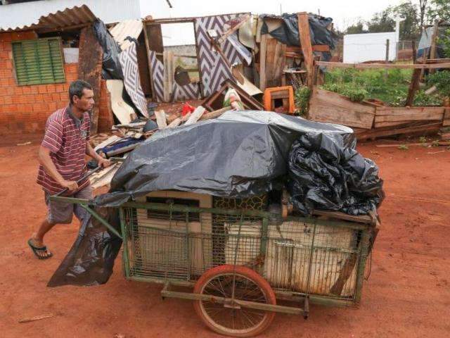 Chuva agrava situa&ccedil;&atilde;o de moradores de aldeias do Bairro Noroeste 