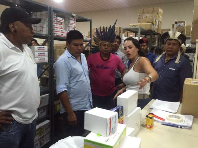 Ind&iacute;genas mant&eacute;m ocupa&ccedil;&atilde;o de Distrito  e culpam Zeca por troca de coordenador