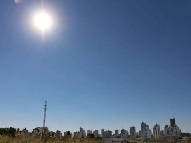 Com calor&atilde;o, umidade do ar atinge at&eacute; 12% em 48 cidades de MS 