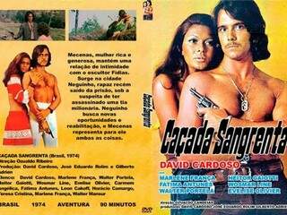 Encarte de VHS do filme rodado na década de 1970 em Campo Grande e Ponta Porã.