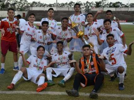 Equipe de Anast&aacute;cio conquista t&iacute;tulo do Estadual sub-17 pela 5&ordf; vez