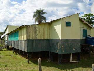 Escola da comunidade Barra do São Lourenço (Foto: Ecoa)