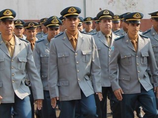 Oficiais do Corpo de Bombeiros de MS (Foto: Divulgação - CBM)