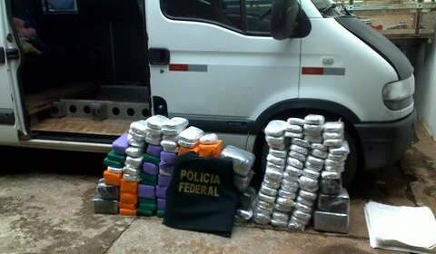 Em Guia Lopes, Pol&iacute;cia descobre van com droga avaliada em US$ 1 milh&atilde;o