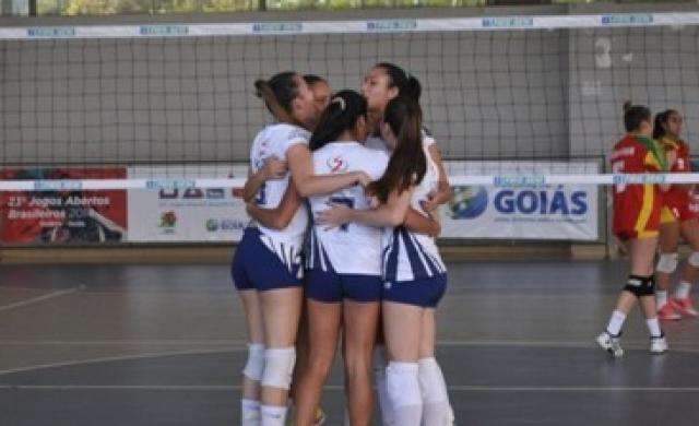 V&ocirc;lei, Futsal e Basquete de MS vencem no 2&ordm; dia dos Jogos Abertos em Goi&acirc;nia