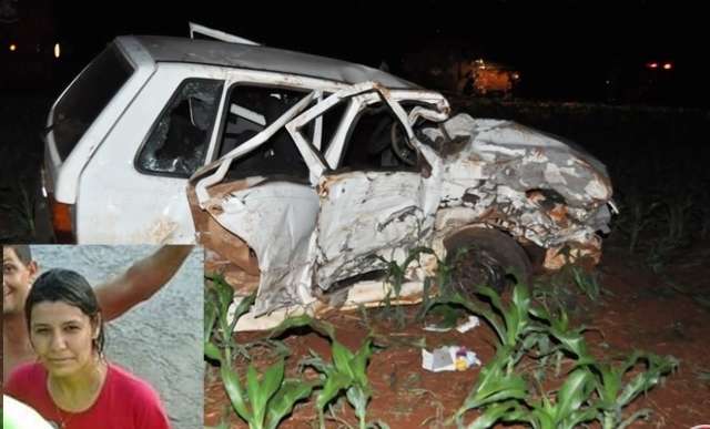 Mulher de 30 anos morre ap&oacute;s acidente entre ve&iacute;culos na MS-162