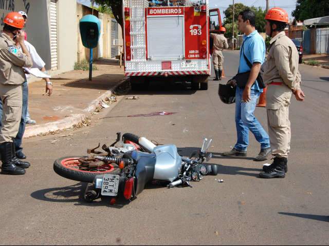  Homem fica em estado grave ao ser atropelado por moto no Jardim Tijuca