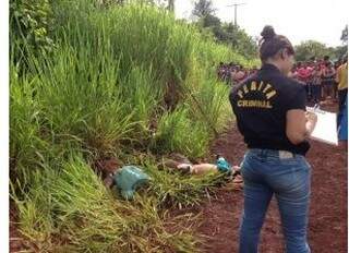 Indígena é encontrado morto em estrada vicinal (Foto: Cido Costa)