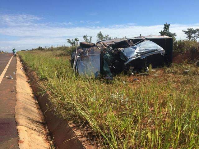 Mulher Morre Ao Ser Arremessada De Camionete Desgovernada Na MS 040