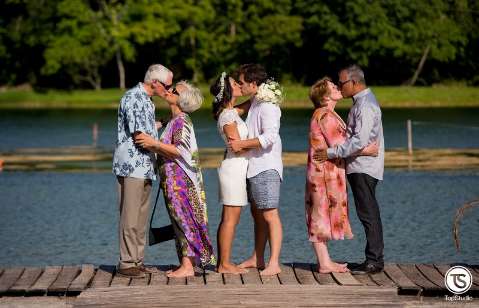 Com só quatro convidados, noivos saem da Austrália para dizer "sim" em Bonito
