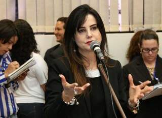 Mara Caseiro diz que audiência vai discutir a eficácia e conquista da lei (Foto: Roberto Higa/ALMS)