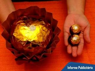 Big Nut tem 850 gramas de chocolate, avelãs e marshmalow. (Foto: Marcos Ermínio)