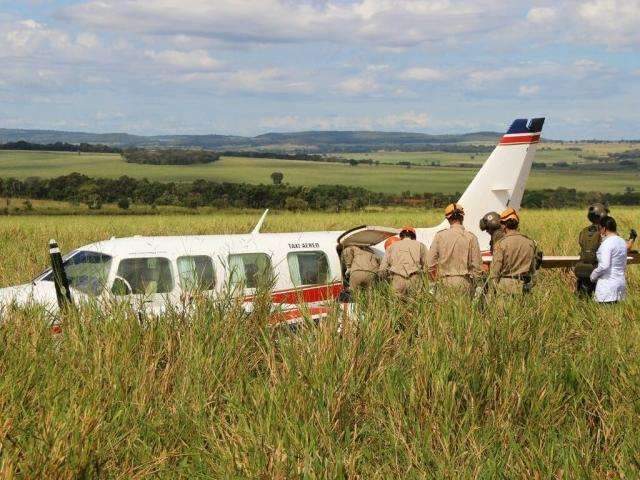 Pane seca causou queda de avi&atilde;o de Ang&eacute;lica e Huck em MS, diz FAB