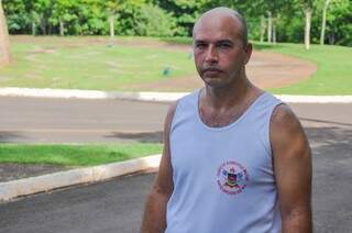 Rogério Vieira faz exercícios de forma regular há dois anos, (Foto: Marcelo Calazans)