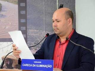 Lucimar de Oliveira é vereador e presidente do PRB de Coxim. (Foto: Câmara Municipal de Coxim/Divulgação)