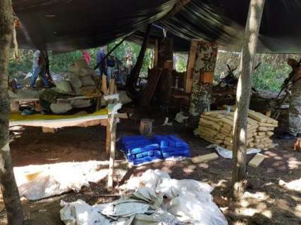 Apreensão soma 2,5 toneladas de maconha em estado paraguaio vizinho ao MS