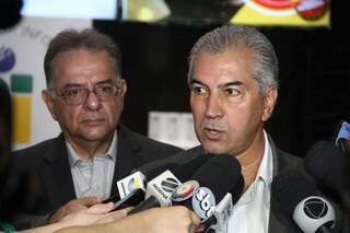 Governador Reinaldo Azambuja disse que projeto é necessário neste momento (Foto: Marcos Ermínio)