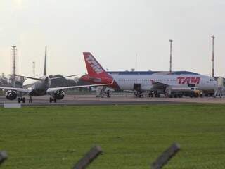 Blitz constatou que Latam opera sem alvará válido no aeroporto da Capital (Foto: Arquivo/Campo Grande News)
