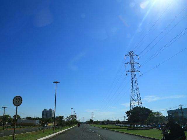 Calor permanece no Estado at&eacute; sexta; fim de semana ter&aacute; instabilidade