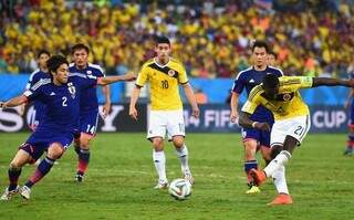 Colômbia vai enfrentar o Uruguai nas oitavas de final (Foto: Warren Little/Fifa)
