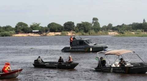Marinha continua busca por soldado desaparecido no Rio Paraguai