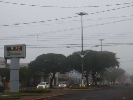 Região sul tem manhã fria e forte nevoeiro causado por umidade alta