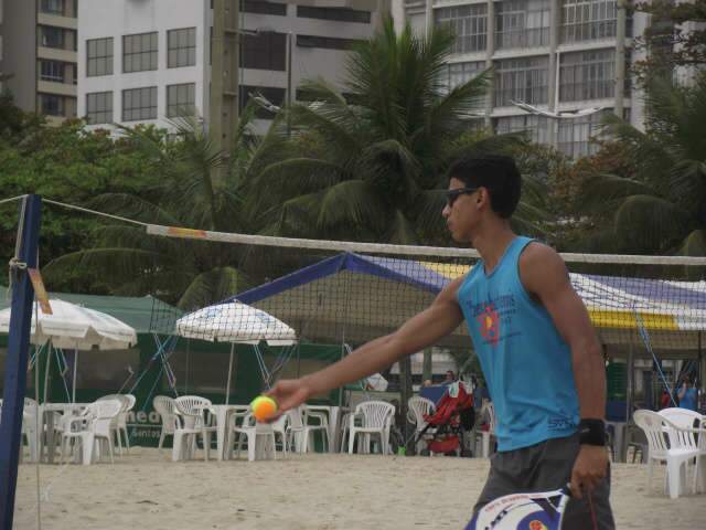  Jogador de MS conquista 4&ordm; lugar em torneio nacional de Beach Tennis