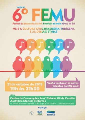 Festival de m&uacute;sica re&uacute;ne estudantes e autoridades em Campo Grande