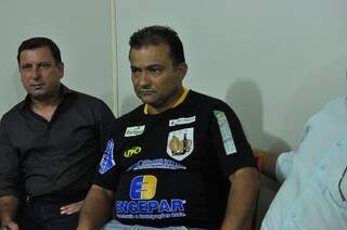 O presidente do Ubiratan Joaquim Soares ainda espera patrocinador para colocar time no campeonato (Foto: Eliel Oliveira)