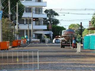 Esplanada Ferroviária, de frente para avenida Mato Grosso. (Foto: André Bittar).