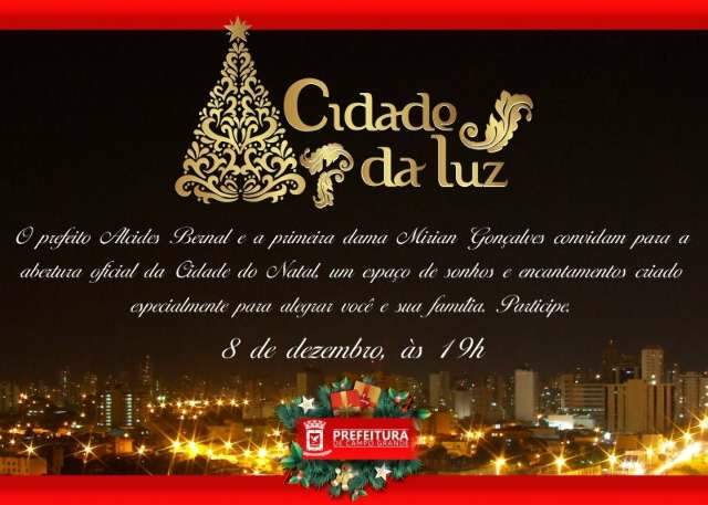 Sem luzes, Bernal abre hoje a &quot;Cidade do Natal&quot; na Afonso Pena